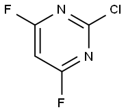 Pyrimidine, 2-chloro-4,6-difluoro- Struktur