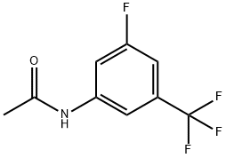 Acetamide, N-[3-fluoro-5-(trifluoromethyl)phenyl]- Struktur