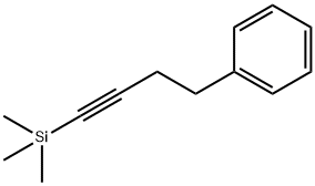 Benzene, [4-(trimethylsilyl)-3-butyn-1-yl]- Struktur