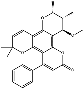 12-O-Methylinophyllum D Struktur