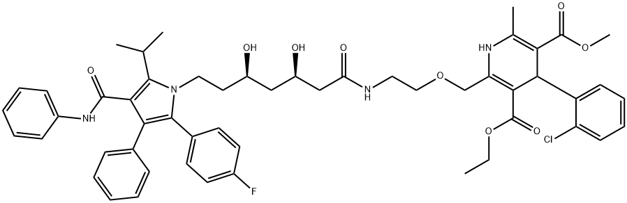 Atorvastatin Amlodipine Dimer Struktur