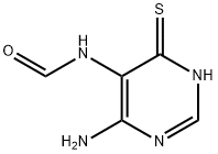 Formamide, N-(4-amino-1,6-dihydro-6-thioxo-5-pyrimidinyl)- Struktur