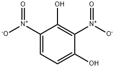 2，4-Dinitro-1，3-benzene diol Struktur