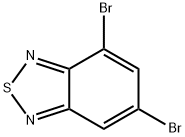 2,1,3-Benzothiadiazole, 4,6-dibromo- Struktur