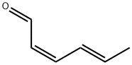 2,4-Hexadienal, (2Z,4E)- Struktur