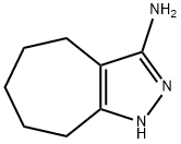 3-Cycloheptapyrazolamine,  1,4,5,6,7,8-hexahydro- Struktur