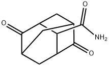 4,8-Dioxotricyclo[3.3.1.13,7]decane-2-carboxamide Struktur