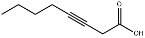 3-Octynoic acid Struktur