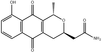 Nanaomycin C Struktur