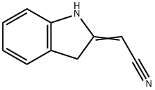 delta2,alpha-Indolineacetonitrile (8CI) Struktur