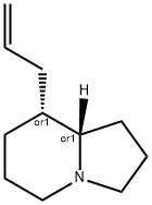 Indolizine, octahydro-8-(2-propenyl)-, (8R,8aS)-rel- (9CI) Struktur