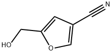 3-Furancarbonitrile, 5-(hydroxymethyl)- Struktur