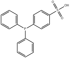 3-(DIPHENYLPHOSPHINO)BENZENESULFONIC ACID Struktur