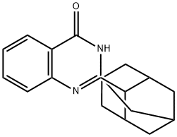 4(1H)-Quinazolinone, 2-tricyclo[3.3.1.13,7]dec-2-yl- (9CI) Struktur