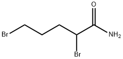 Pentanamide, 2,5-dibromo- Struktur