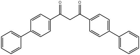 1,3-Propanedione, 1,3-bis([1,1'-biphenyl]-4-yl)- Struktur