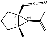 Ethenone, [(1R,5S,6S)-5-methyl-6-(1-methylethenyl)bicyclo[3.1.0]hex-1-yl]-, rel- (9CI) Struktur