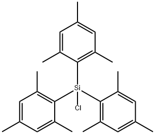 Silane, chlorotris(2,4,6-trimethylphenyl)- (9CI)