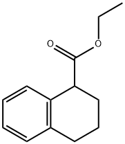 1-Naphthalenecarboxylic acid, 1,2,3,4-tetrahydro-, ethyl ester Struktur