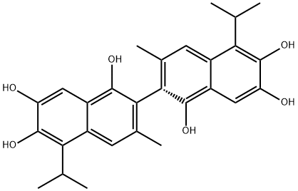 變棉子酚, 66389-74-0, 結(jié)構(gòu)式