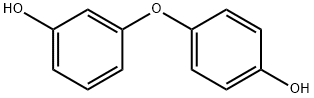 Phenol, 3-(4-hydroxyphenoxy)- Struktur