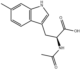 Ac-L-6-Methyltryptophan Struktur