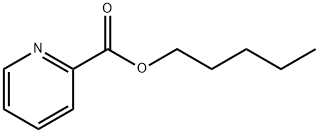 2-Pyridinecarboxylic acid pentyl ester Struktur