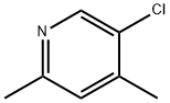 Pyridine, 5-chloro-2,4-dimethyl- Struktur