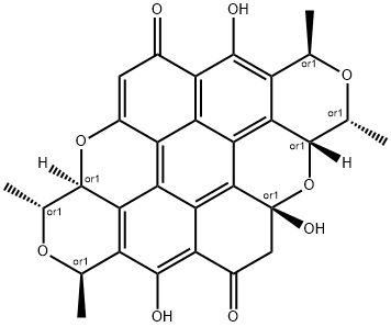 Chrysoaphin sl-2 Struktur