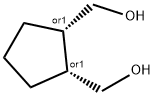 1,2-Cyclopentanedimethanol, (1R,2S)-rel- Struktur