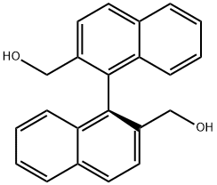 [1,1'-Binaphthalene]-2,2'-dimethanol, (1S)- Struktur