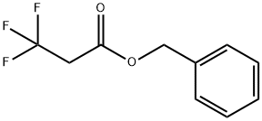 Propanoic acid, 3,3,3-trifluoro-, phenylmethyl ester Struktur