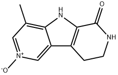 6H-Pyrrolo[2,3-c:4,5-c]dipyridin-6-one,5,7,8,9-tetrahydro-4-methyl-,2-oxide(8CI) Struktur