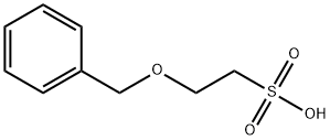 Ethanesulfonic acid, 2-(phenylmethoxy)- Struktur