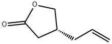 2(3H)-Furanone, dihydro-4-(2-propenyl)-, (R)- (9CI) Struktur