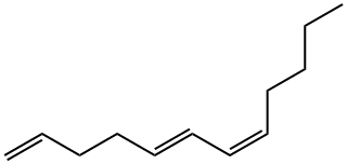 1,5,7-Dodecatriene, (5E,7Z)- Struktur