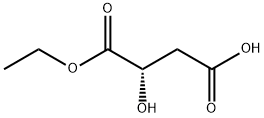 Butanedioic acid, hydroxy-, 1-ethyl ester, (S)- (9CI) Struktur