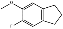 1H-Indene, 5-fluoro-2,3-dihydro-6-methoxy- Struktur