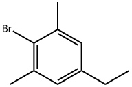 Benzene, 2-bromo-5-ethyl-1,3-dimethyl- Struktur