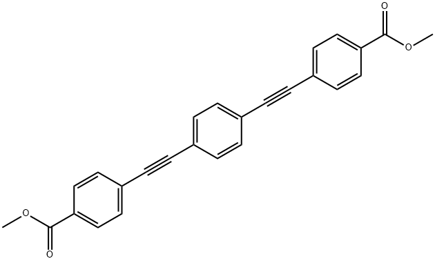 Benzoic acid, 4,4'-(1,4-phenylenedi-2,1-ethynediyl)bis-, dimethyl ester