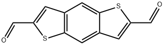 2,6-benzo[1,2-b:4,5-b']dithiophenedicarbaldehyde Struktur