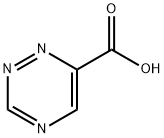 1,2,4-Triazine-6-carboxylic acid Struktur