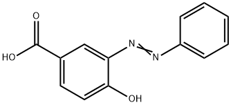 Benzoic acid, 4-hydroxy-3-(2-phenyldiazenyl)-