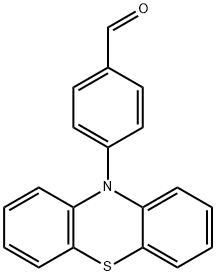 Benzaldehyde, 4-(10H-phenothiazin-10-yl)- Struktur