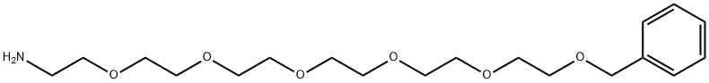 BnO-PEG5-CH2CH2NH2 Struktur