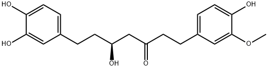 3''-Demethylhexahydrocurcumin Struktur