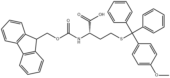 Fmoc-HomoCys(Mmt)-OH Struktur