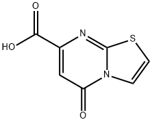 5H-THIAZOLO[3,2-A]PYRIMIDINE-7-CARBOXYLIC ACID, 5-OXO- Struktur