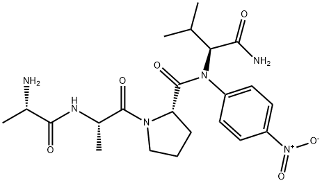 L-Valinamide, L-alanyl-L-alanyl-L-prolyl-N-(4-nitrophenyl)- (9CI)