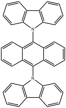 9,10-二(9H-咔唑-9-基)蒽, 90511-25-4, 結(jié)構(gòu)式